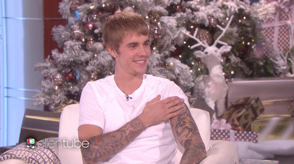 贾斯汀比伯艾伦秀onetime,贾斯汀比伯onetime艾伦秀