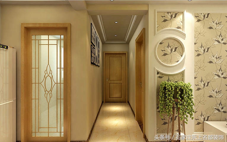 乐上名都装修效果图,乐上名都装饰499一平米