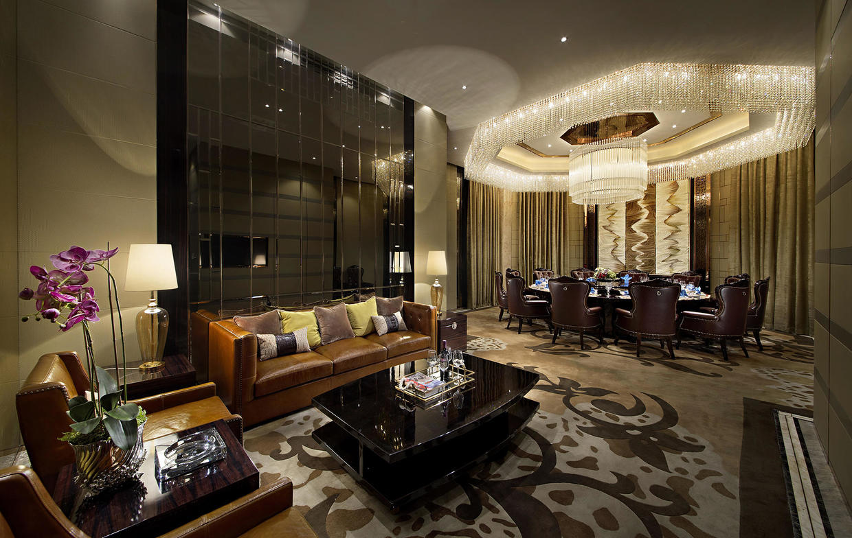 DHA室内设计作品分享:长春益田喜来登别墅会所