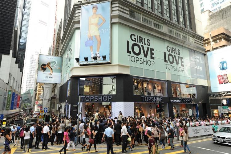 topshop在中国线上线下,topshop退出中国去哪买