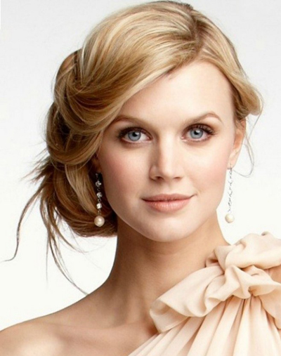 国字脸怎么扎头发有气质图,大方脸国字脸的发型扎法