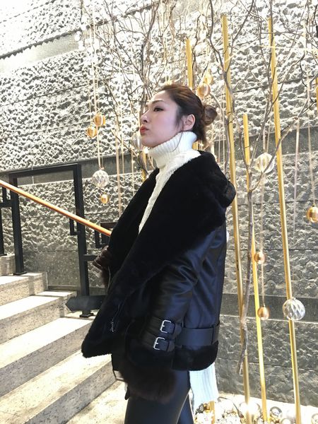 时尚韩国冬天旅游的流行穿搭街拍3套必备保暖单品