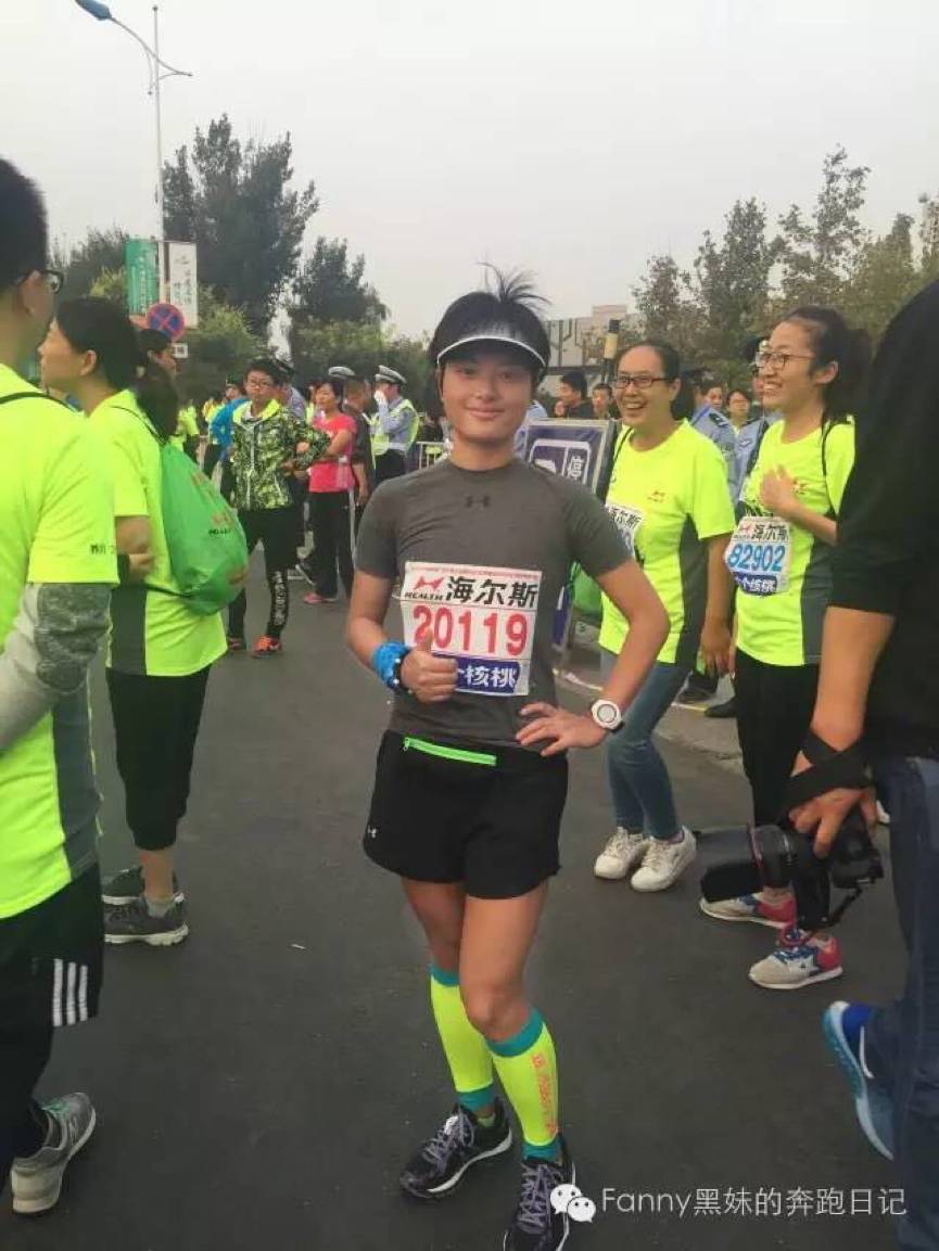 黑妹马拉松图片,马拉松黑妹