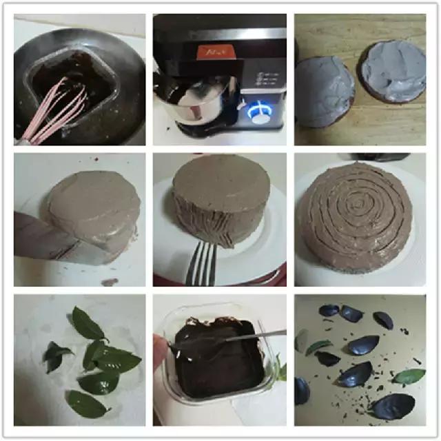 圣诞树桩蛋糕,圣诞节各种蛋糕做法