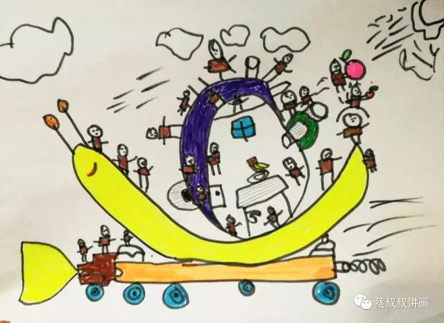 有关蜗牛的画儿童,蜗牛故事绘画