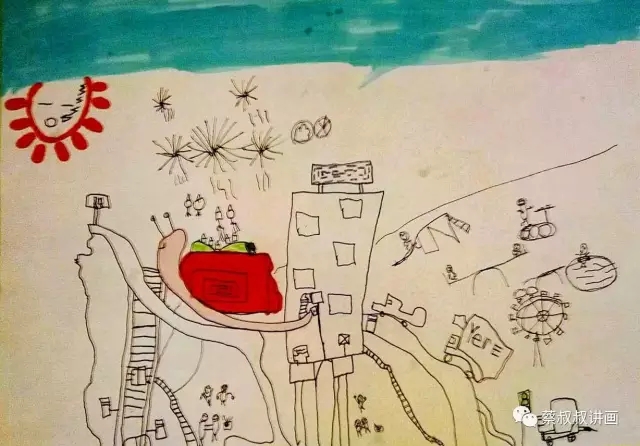 有关蜗牛的画儿童,蜗牛故事绘画