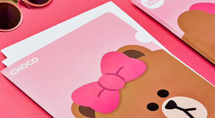 linefriends联动文具,linefriends文具开箱