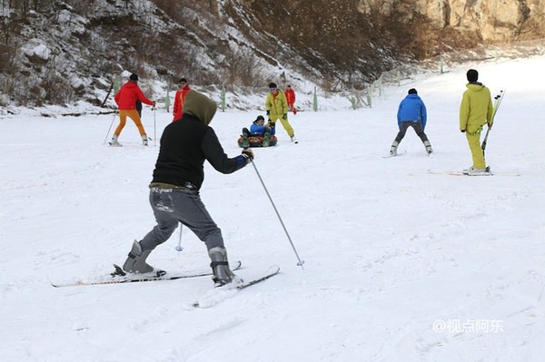 沣峪庄园滑雪,沣峪山庄滑雪