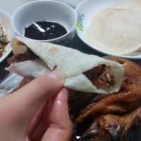 烤鸭饼和单饼,单饼烤鸭饼