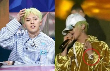 权志龙戴手表视频,韩星李洙赫权志龙