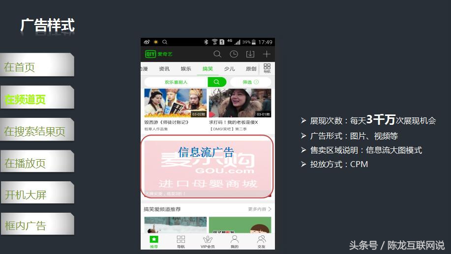 爱奇艺广告投放数据分析,影视广告投放方法