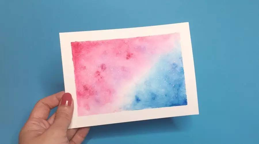 15天从零开始学水彩,零基础入门水彩画星空