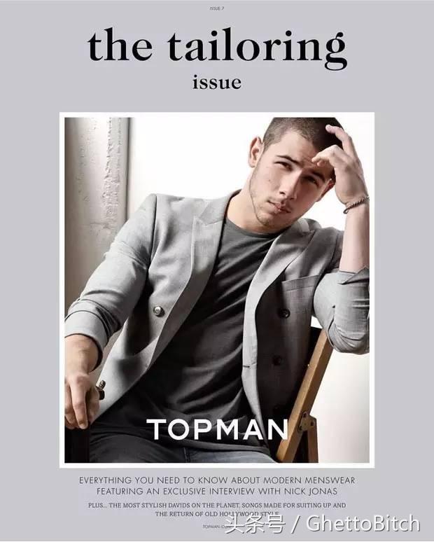 NickJonas攻男Topman大片，被评全年最佳