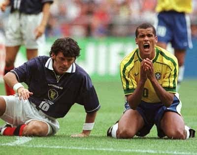 1998年法国世界杯16强对阵图,1998法国世界杯巴西vs摩洛哥