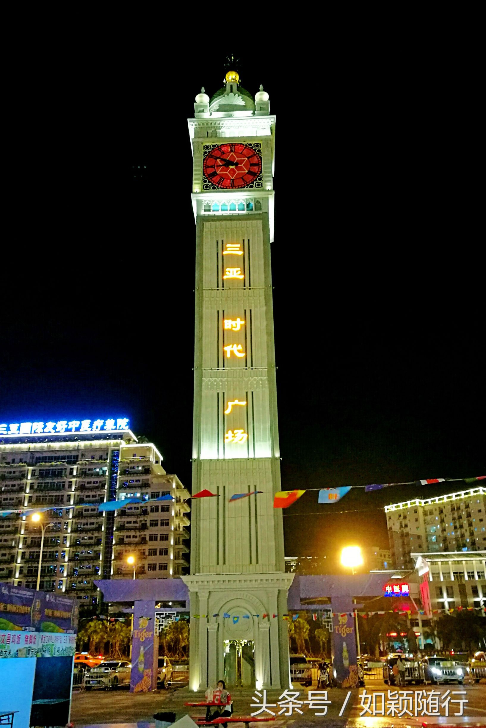 三亚金碧辉煌的地方,三亚豪华夜景