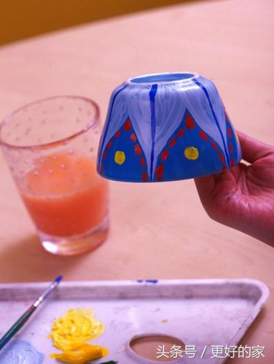 旧花盆改造收纳盒,废物利用收纳小花盆