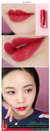 阿玛尼为什么没有小胖丁染唇液,阿玛尼小胖丁唇液试色