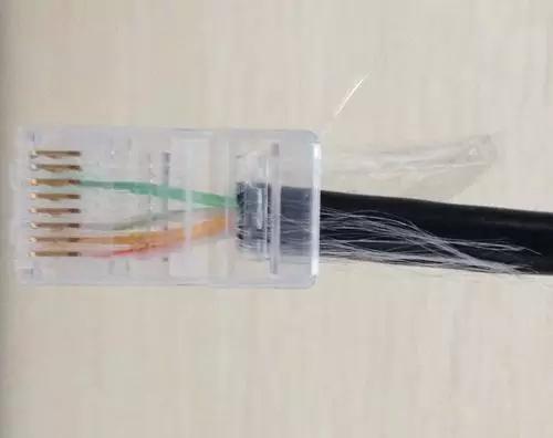 面板网线的接法图解,网线断了的正确接法