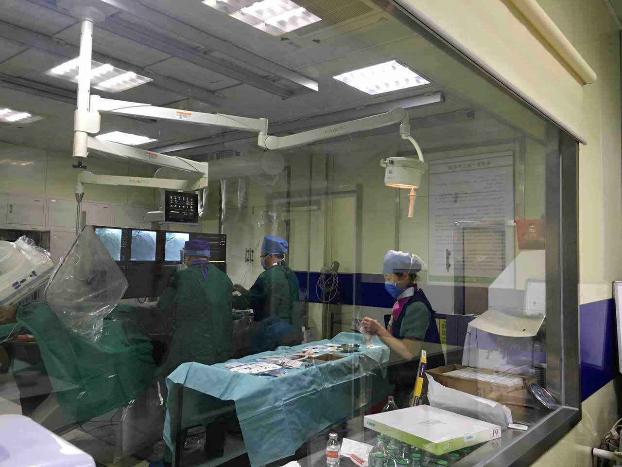 解放军306医院除夕之夜倒计时与正计时