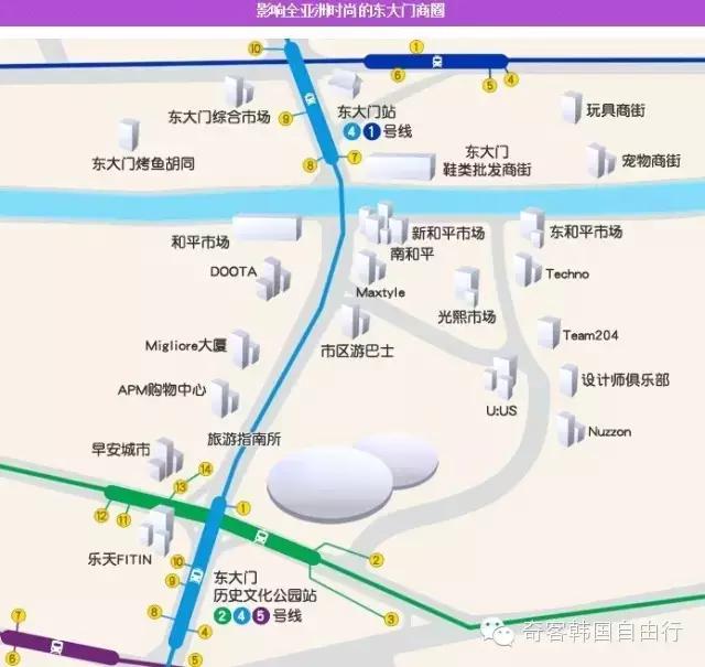 县城服装店飞首尔东大门进货,首尔东大门进货