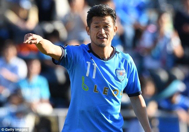 55岁还踢球三浦知良,三浦知良活化石