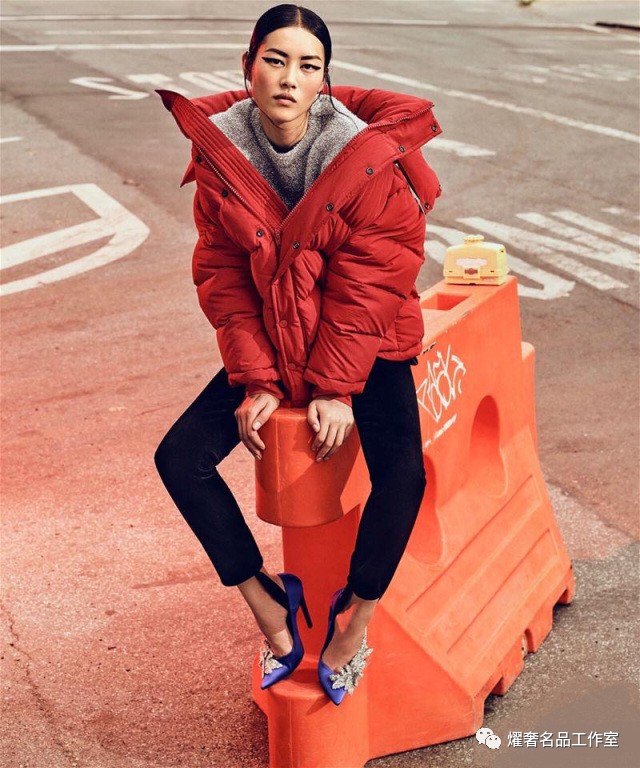 大牌高档女人味棉服,奢侈高端女冬装