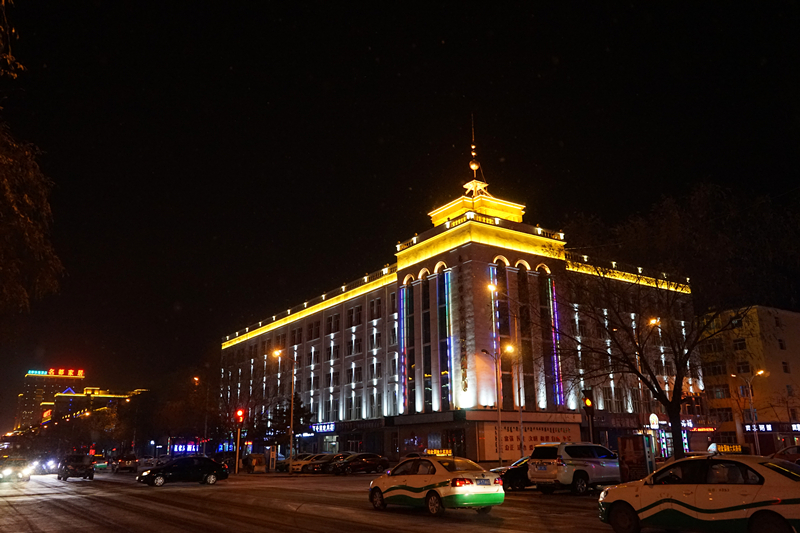 穿越内蒙古大草原雪景,来内蒙古大草原看雪