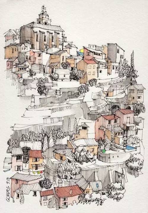 建筑公司企业文化墙效果图,最好看的建筑效果图