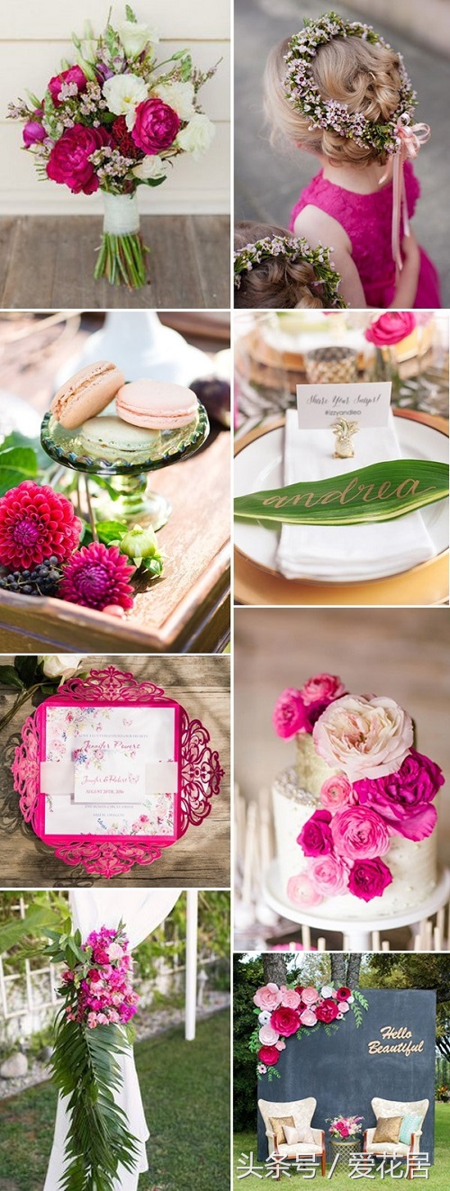 花艺配色详解大全,春夏秋冬花艺大全