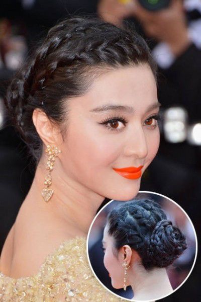 日常编发成人长发淑女,长发发型编发简单好看