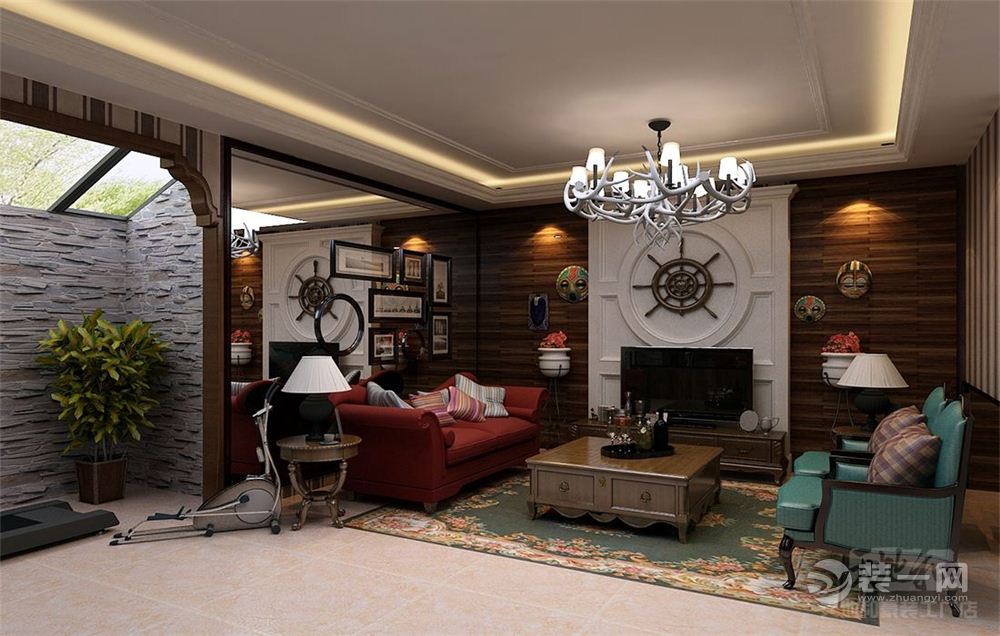 沈阳孔雀城别墅装修设计,沈阳孔雀城80平装修效果图