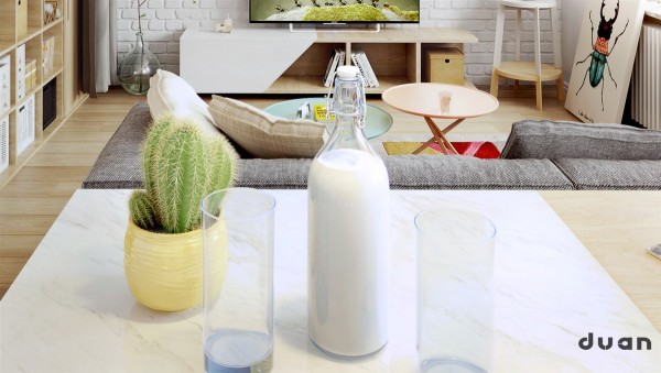 北欧公寓室内设计,北欧风公寓设计图