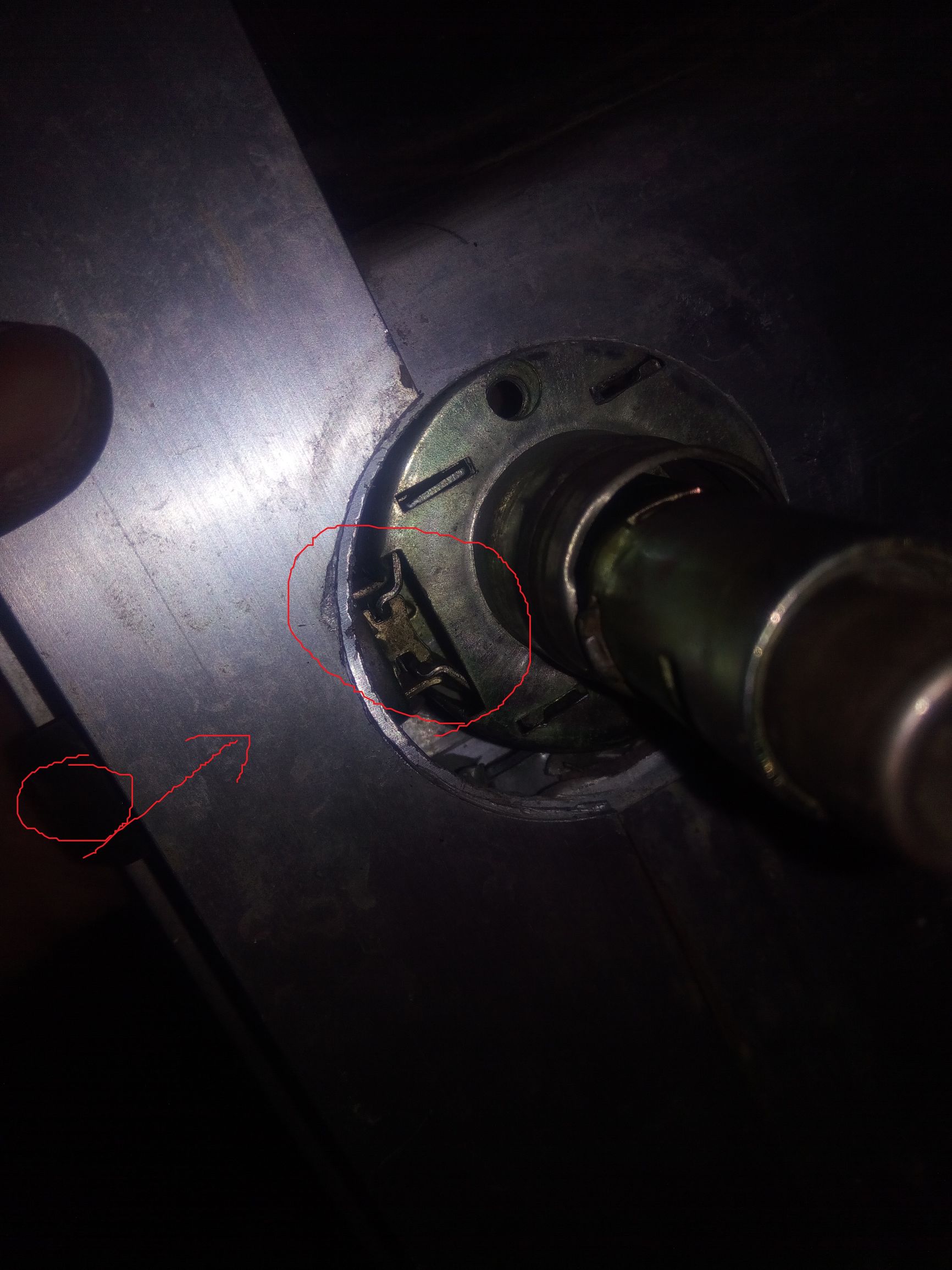 门把锁的组装,室内门圆把锁安装