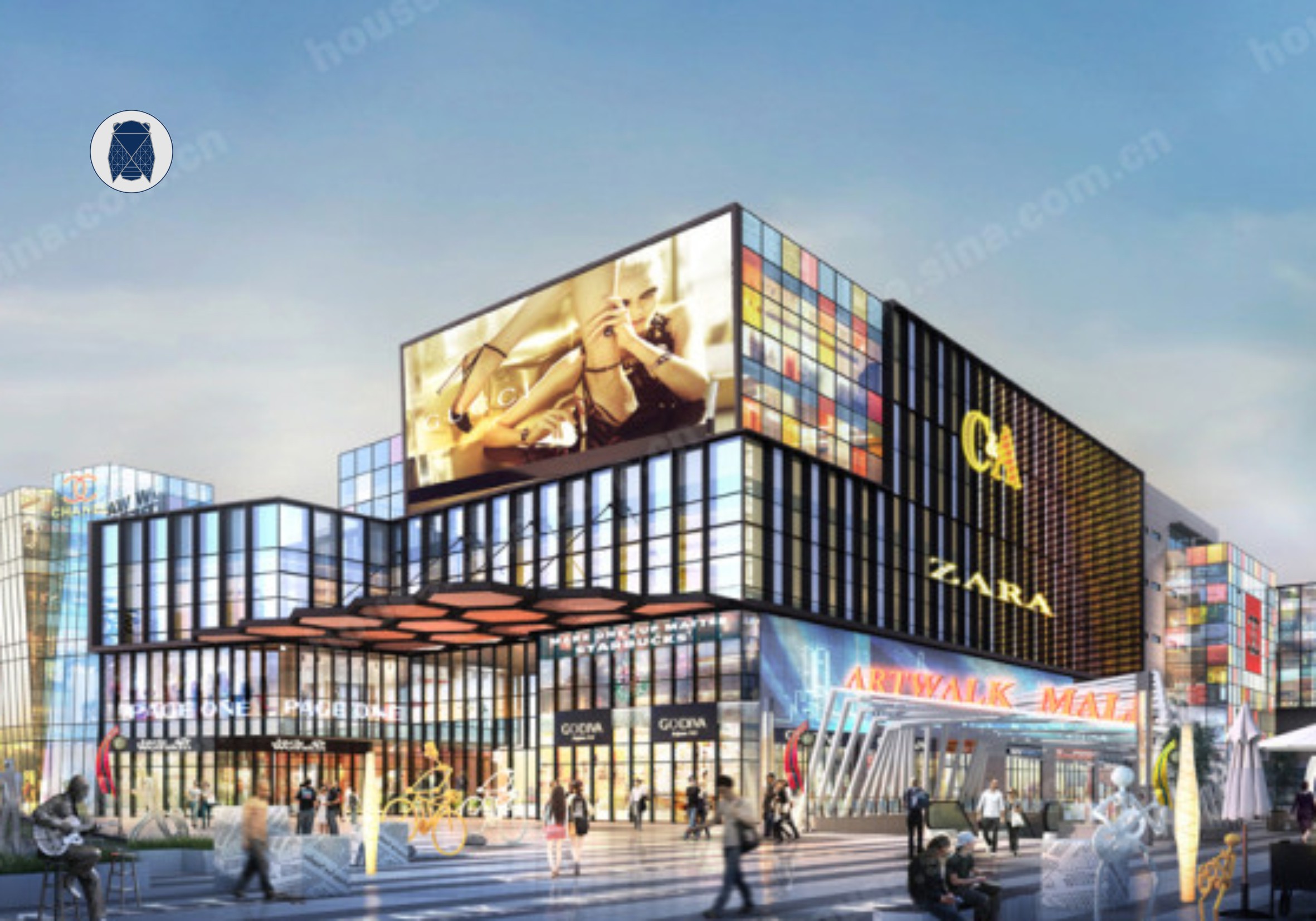 2017年太原开业购物中心,太原汇都购物中心五一大楼