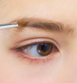 野生眉假皮眉形画法,野生眉的化妆教程