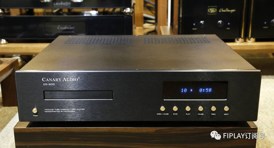 精评丨简单的操作,展现出色的音乐性!CanaryAudioCD-300电子管CD*放播**器