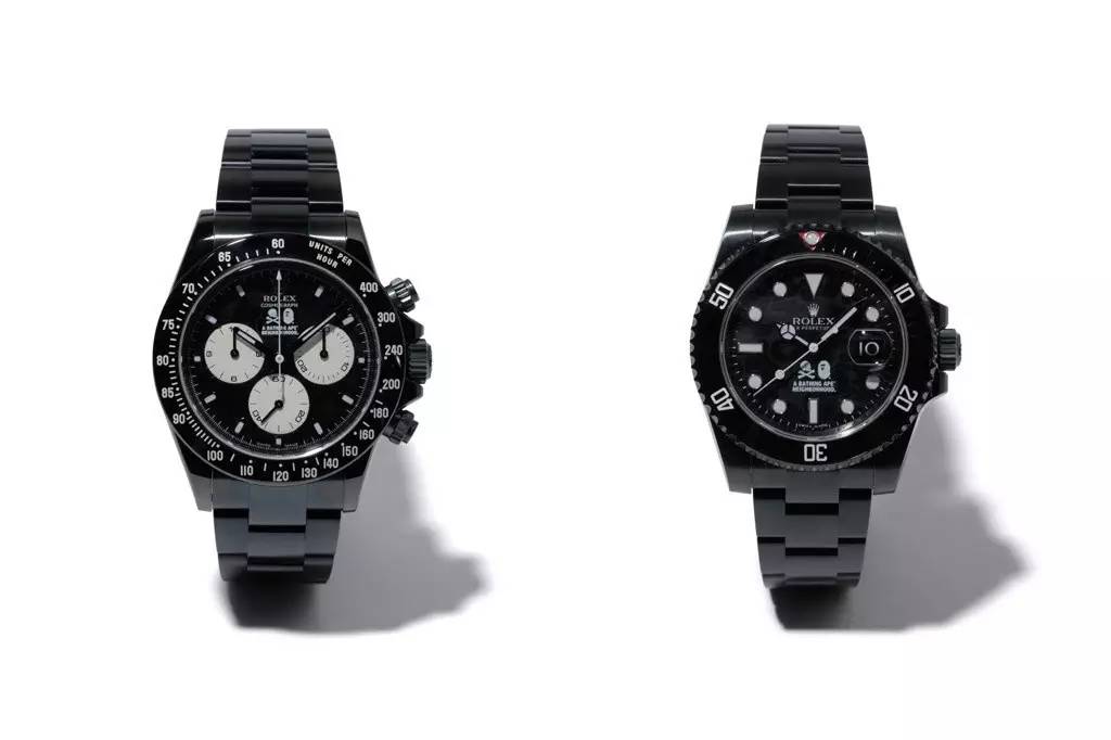 bape联名款手表,rolex联名bape