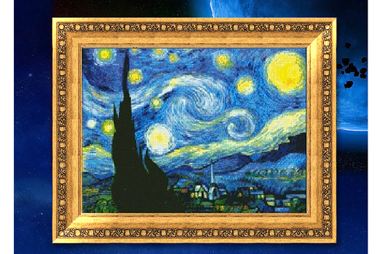 机器绣十字绣成品品牌,十字绣法国品牌