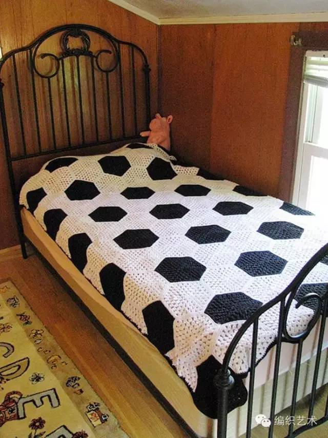 新款堆堆帽钩针图解,毛线钩针足球挂件文字图解