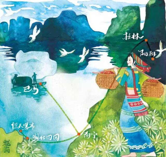 南方春节旅游3-4天攻略最佳线路,广西7日游最佳自驾线路