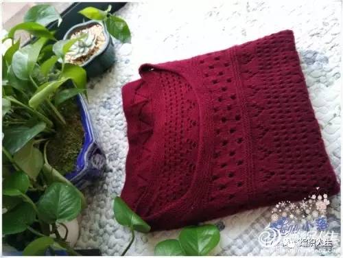 仿貂毛辣妹镂空圆领黑色针织衫,手工织毛衣薄款女士时尚潮流