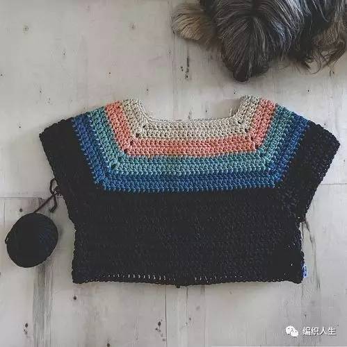 从上往下钩毛衣教程大全,钩毛衣从头往下详细的讲解