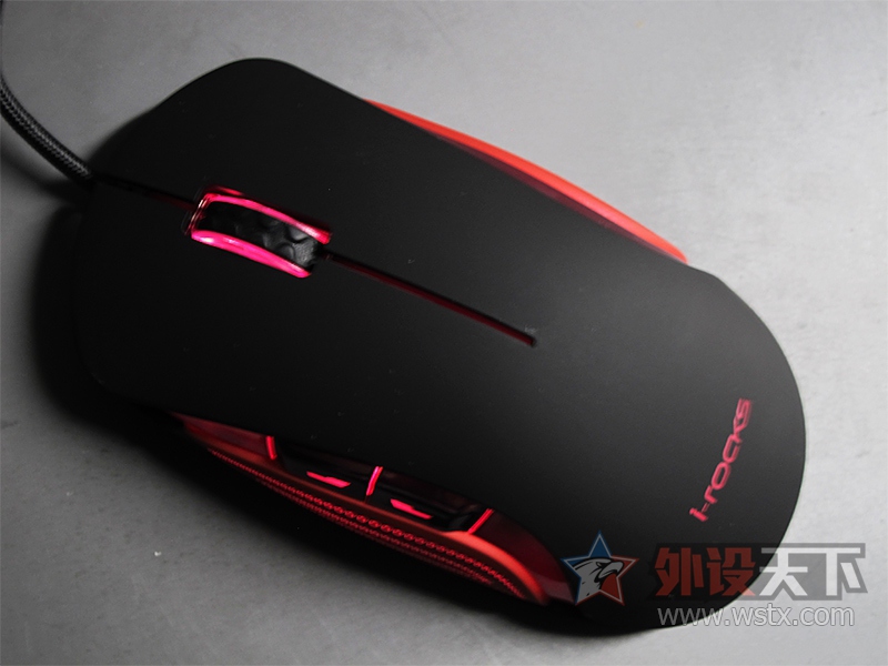 烧友评测电脑,irocks幻彩蛹鼠标