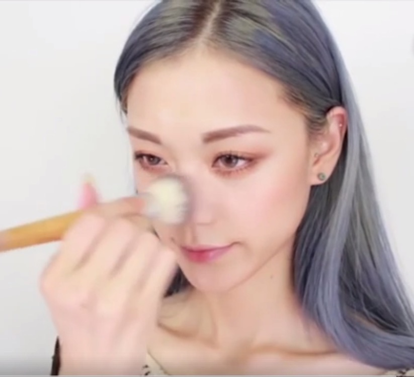 一款具有减龄效果的妆容,一款清新的女神妆容