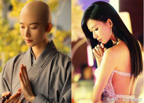 女星光头有惊艳也有惊悚！最美不是范冰冰杨幂而是名不见经传的她
