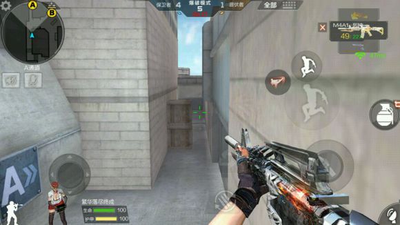 cf手游超实用点位技巧,穿越火线手游沙漠灰b点跳箱技巧