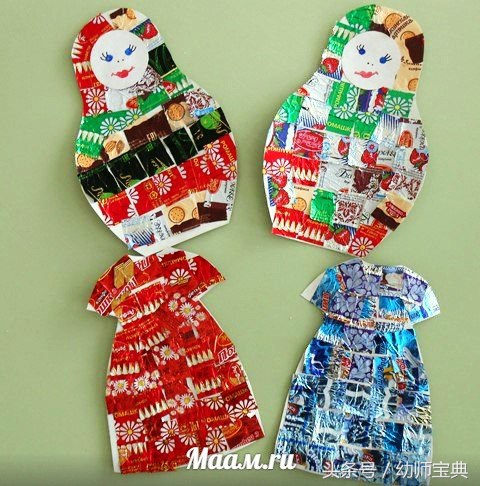 幼儿园糖纸手工制作,幼儿园糖纸可以折什么