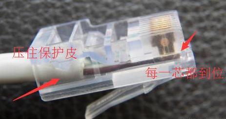 摄像头网线水晶头接法,全自动网线水晶头制作机器