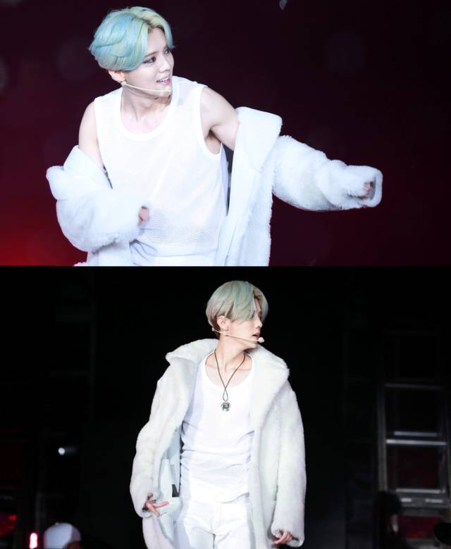 黑貂权志龙,权志龙穿黑貂演唱会