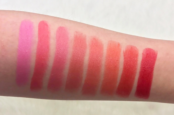 试色口红dior999,dior试色909